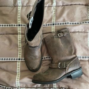 Frye Moto Boots